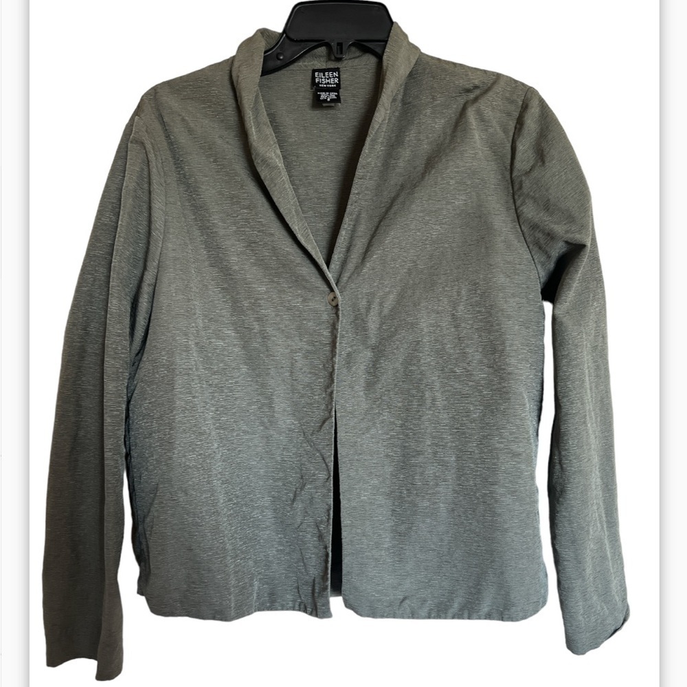 Eileen Fisher New York 100% Silk Jacket